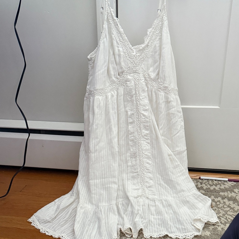 Shyanne Cream Smocked Dress